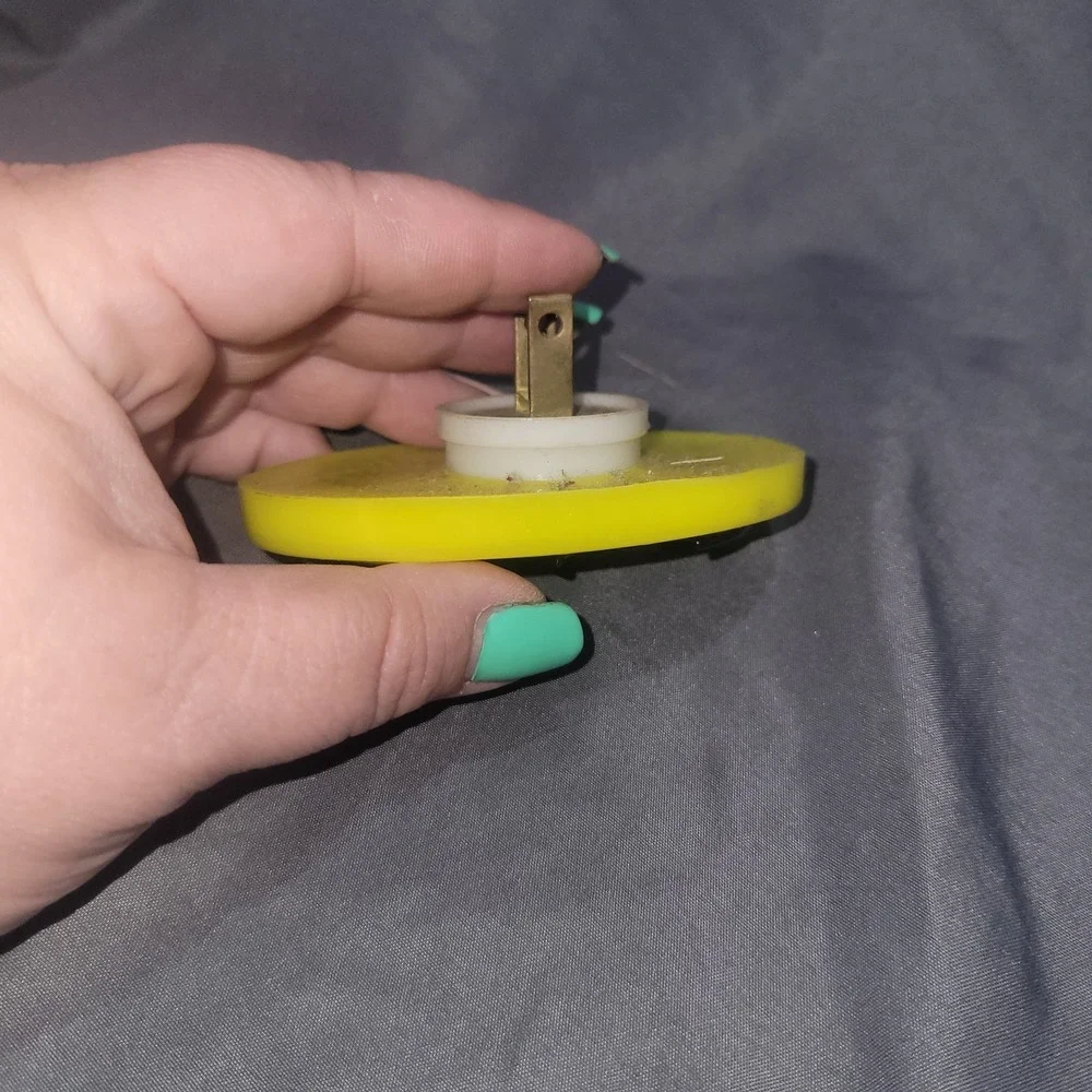 Vintage Batman Yellow Bat Signal Night Light Plug-In DC Comics Collectible Works
